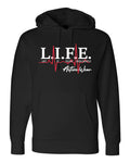L.I.F.E Let It Flow Efficiently Brand Hoodie