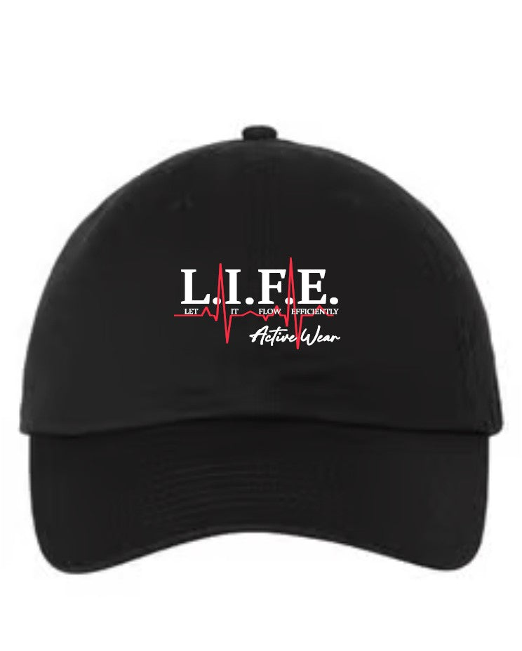 L.I.F.E Let It Flow Efficiently Brand Hat